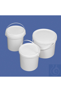 Verpackungseimer PP 1,0 lt Robuste, starkwandige Verpackungseimer mit...