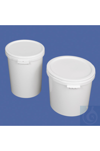 Verpackungseimer PP 25,0 lt Robuste, starkwandige Hobbock-Eimer mit...