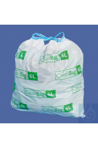 CleanBag 3lt, PE-LD Praktische, universell einsetzbare Beutel mit...