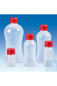 VITgrip Laborflaschen 2000ml, PP Allround Laborflasche aus Polypropylen (PP)...