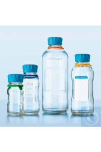 DURAN® YOUTILITY Flasche, klar, 125 ml Neuartige Laborflaschen mit den...