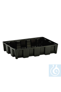 Auffangwanne 25 lt PE-HD PE-Kleingebinde-/Laborwannen mit allgemeiner...