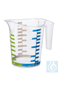 Messbecher 0,15 lt, SAN Gefertigt aus dem glasklaren Material SAN. Mit...