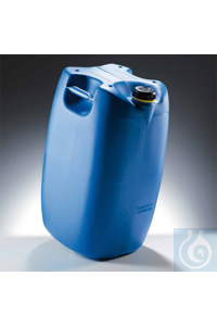 Kanister 60 lt blau, PE-HD Restentleerbarer, blauer Kanister mit 60 Liter...