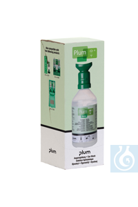 Augenspülflasche 500 ml, NaCl-Lösung Flasche mit 500 ml steriler...