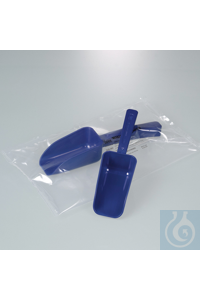 Lebensmittelschaufel 25ml blau, PS Die detektierbaren Schaufeln SteriPlast®...