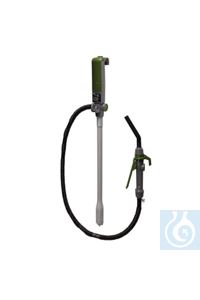 Batteriepumpe mit Zapfpistole Leichte (337g Eigengewicht), batteriebetriebene...