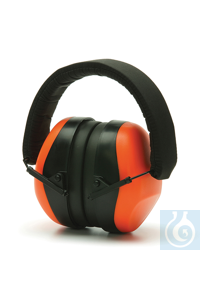 Kapselgehörschutz orange Hochwertiger Profi-Gehörschutz in kompaktem Design...