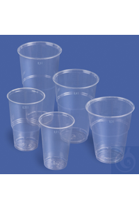 Trinkbecher PLA 2,5 dl Glasklare Trinkbecher aus Bio-Kunststoff PLA...