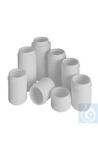 UN-Schraubdeckeldose PE-HD 250 ml Serie stabiler und sicherer, weisser...