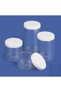 Verpackungsdose transparent PET 250 ml Formschöne, glasklare runde...