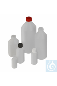 Verpackungsflasche PE-HD 25 ml naturfarbig, feste...