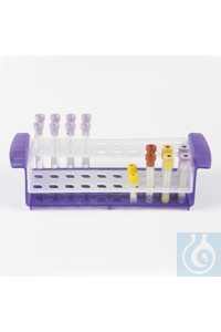 Tube Rack Ø16 mm Verstellbare, grössenflexible Reagenzglasgestelle.Im...