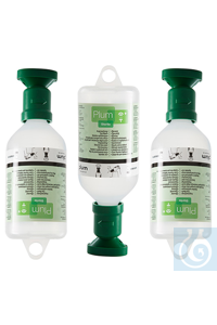 Augenspülflaschen 3 x 500 ml, NaCl-Lösun Flasche mit steriler...