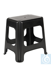 Maxi-Hocker dunkelgrau Extra hoher Hocker, nutzbar als Sitzgelegenheit.Mit...