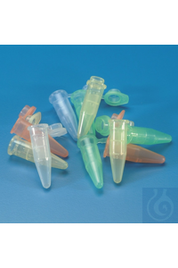 Micro-Tubes PP 1,5 ml graduiert, natur Microtubes mit Graduierung. Typ...