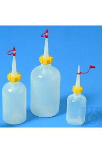 Tropf-Öler PE-LD 100 ml natur/durchscheinend, zylindrisch, Düse aus PE-HD...