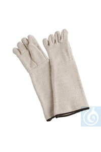 Hitzeschutz-Handschuhe 480 mm Angenehm zu tragender Handschuh aus 100%...