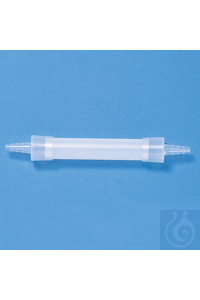 Trockentube PE-LD 100 mm Rohr gut durchscheinend, 2 Anschluss-Stücke aus...