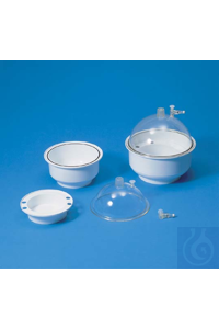 Exsikkator ø 150 mm leichte und formschöne Ausführung, ganz aus Kunststoff....