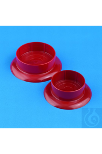 Sockel PE-HD 500 ml rot Sockel PE-HD 500 ml rot