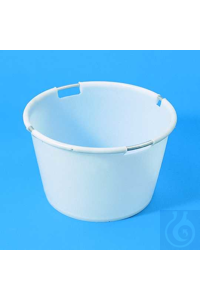 Bottich PE-LD 80 lt naturfarbig, rund, ineinander stapelbar, mit...