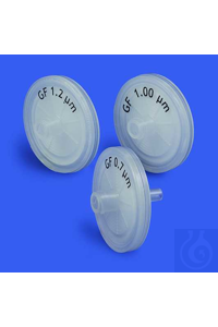 Spritzenfilter Glasfaser ø 25 mm/1,2 Mic Das Glasfaservlies wird für die...