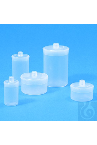 Wägebehälter PP 25 ml/ø 40 mm natur/durchscheinend, mit leicht und gut...