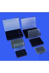 Sortimentskasten 175x140x30 mm  schwarz sehr robuste und starke Ausführung...