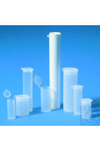 Versandtube PE-LD ø 16x30 mm natur/durchscheinend, mit gut schliessendem...