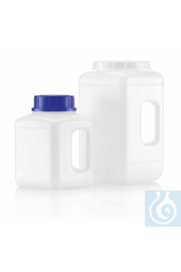 Pulverdose PE-HD 2,3 lt raumsparende Dosen für Pulver, Granulate oder...