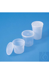 Deckel zu Becher PP 200 ml als Vorrats- und Mischbecher geeignet....