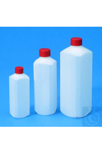Verpackungsflasche PE-HD 250 ml naturfarbig, feste...