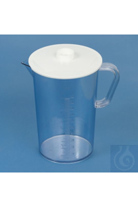 Urin-Sammelgefäss SAN 2 lt transparent, mit gut ablesbarer, erhabener Skala,...