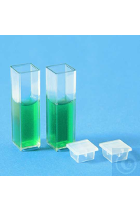 UV-Makro-Küvette PMMA 4 ml 10x10x45 mm, quadratische Öffnung. Speziell...