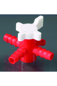 Dreiwegeventil 5-7mm, PP/PE Die Dreiwegeventile werden beim Transfer von...