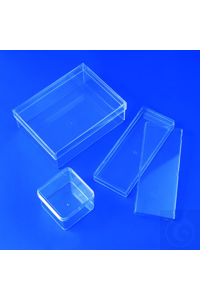 Lagerdose PS 81x53x16 mm Aus glasklarem Polystyrol (PS) gefertigt, in...