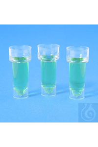 Auto-Analyzer-Becher Hitachi PS transparent, mit konischem Boden....