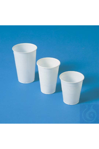 Trinkbecher PS 1,5 dl weiss weiss, tiefgezogen, aus schlagfestem Material....