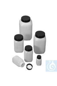 Weithalsflasche PE-HD 33 ml eine Serie von raumsparenden...