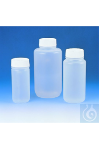 Mason-Flasche PP 500 ml Natur/durchscheinend, sehr stabile, starkwandige...