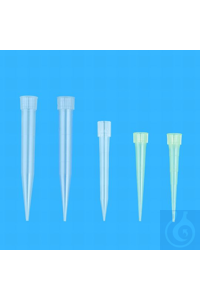 Pipettenspitzen PP 5-200 µl gelb in einwandfreier Qualität für Volumen von 1...