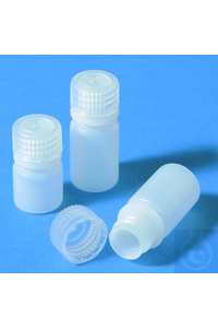 Laborflasche PE-HD 4 ml naturfarbig, mit weiter Halsöffnung, gutem...
