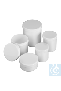 Verpackungsdose PP 250 ml weiss, stabile, formschöne Ausführung mit gut...