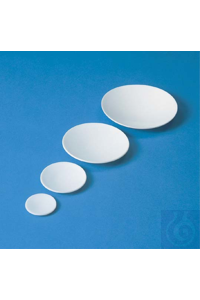 Flachschale PTFE ø 100 mm weiss, glatte Oberfläche, besonders auch als Deckel...