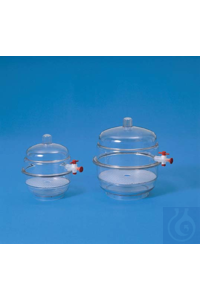 Vollsicht-Exsikkator PC ø 250 mm leicht und vollkommen transparent. Mit...