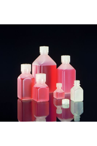 Viereckflasche PP 30 ml natur/durchscheinend, mit Graduierung. Sehr stabile...
