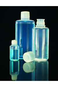 Enghals-Flasche PFA 30 ml transparent, mit dicht schliessender Verschraubung...