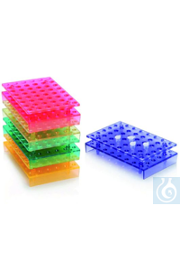 Microtube Racks geeignet für Reaktionsgefässe 1,5 und 2,0 ml mit einem...