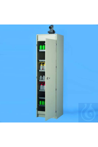 Säure- und Chemikalienschrank aus Polypr Schrank-Modell SM500 mit Ventilator....
